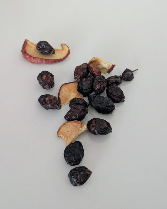 Sun-dried Rosehip and apple tea